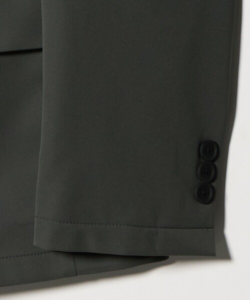 UNITED ARROWS（ユナイテッドアローズ）の「ダブルクロス シングル 2ボタン テーラードジャケット UA COZY ウォッシャブル ２WAYストレッチ はっ水（テーラードジャケット・メンズ・ブラック/オリーブ・S/L/XL/XXL/M）」の15枚目の写真