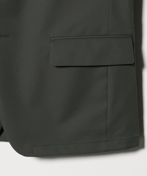 UNITED ARROWS（ユナイテッドアローズ）の「ダブルクロス シングル 2ボタン テーラードジャケット UA COZY ウォッシャブル ２WAYストレッチ はっ水（テーラードジャケット・メンズ・ブラック/オリーブ・S/L/XL/XXL/M）」の16枚目の写真