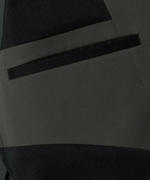 UNITED ARROWS（ユナイテッドアローズ）の「ダブルクロス シングル 2ボタン テーラードジャケット UA COZY ウォッシャブル ２WAYストレッチ はっ水（テーラードジャケット・メンズ・ブラック/オリーブ・S/L/XL/XXL/M）」の21枚目の写真