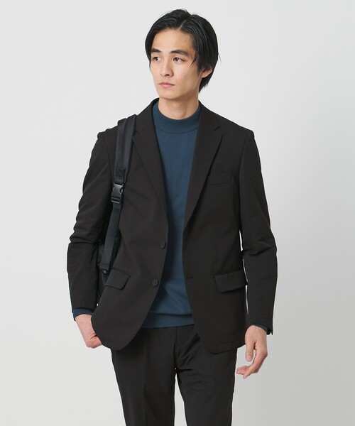 ダブルクロス シングル 2ボタン テーラードジャケット UA COZY