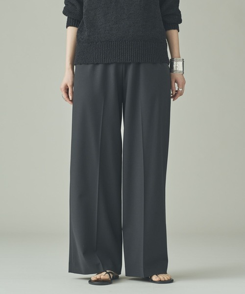 Curensology(カレンソロジー)の「Curensology(カレンソロジー)/ウールブレンドセンタープレスパンツ(その他パンツ・レディース・ライトグレー/チャコールグレー/ブラック・FREE)」の20枚目の写真