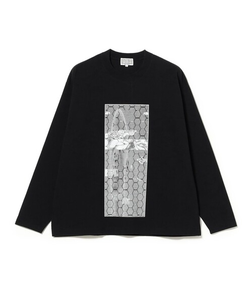C.E（シーイー）の「C.E / WASHED MD Wirecutter LONG SLEEVE T（Tシャツ/カットソー・メンズ・ブラック・XL/M/L）」の2枚目の写真