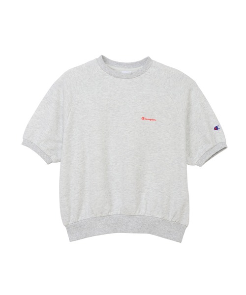 Champion(チャンピオン)の「【Champion/チャンピオン】レディース ショートスリーブ スウェットシャツ(スウェット・レディース・グレイッシュブルー/ヘザーグレー/ブラック系その他/オートミール/モカ・LARGE/MEDIUM)」の11枚目の写真
