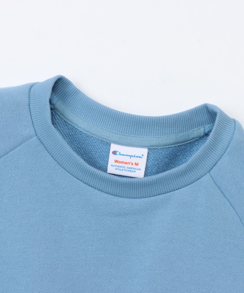 Champion(チャンピオン)の「【Champion/チャンピオン】レディース ショートスリーブ スウェットシャツ(スウェット・レディース・グレイッシュブルー/ヘザーグレー/ブラック系その他/オートミール/モカ・LARGE/MEDIUM)」の19枚目の写真