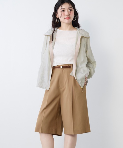 MICA&DEAL（マイカ＆ディール）の「シアーマーブルカットソー（Tシャツ/カットソー・レディース・ホワイト/アイボリー/ブラック・FREE）」の12枚目の写真