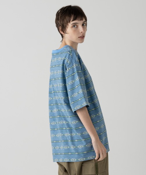 PENDLETON(ペンドルトン)の「ジャガード・ティ(Tシャツ/カットソー・メンズ・ピンク系その他/ホワイト系その他/ブルー系その他・X-LARGE/LARGE/MEDIUM/SMALL)」の3枚目の写真