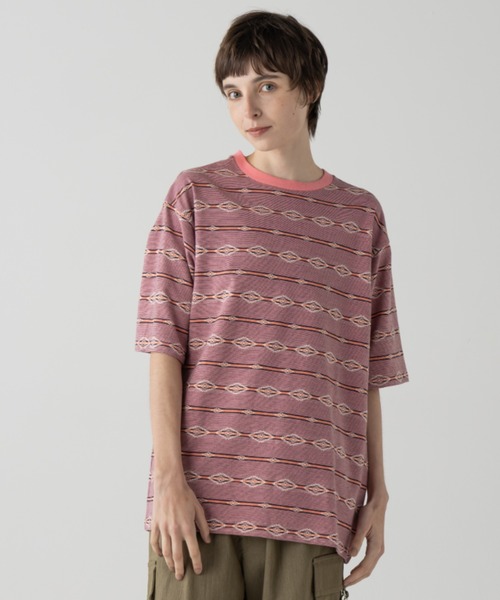PENDLETON(ペンドルトン)の「ジャガード・ティ(Tシャツ/カットソー・メンズ・ピンク系その他/ホワイト系その他/ブルー系その他・X-LARGE/LARGE/MEDIUM/SMALL)」の1枚目の写真