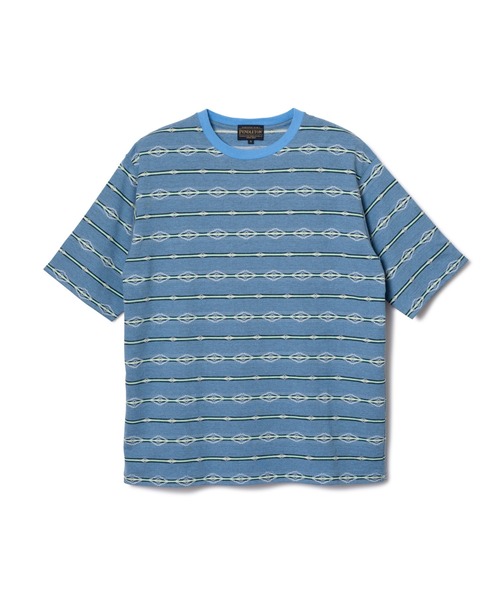 PENDLETON(ペンドルトン)の「ジャガード・ティ(Tシャツ/カットソー・メンズ・ピンク系その他/ホワイト系その他/ブルー系その他・X-LARGE/LARGE/MEDIUM/SMALL)」の18枚目の写真