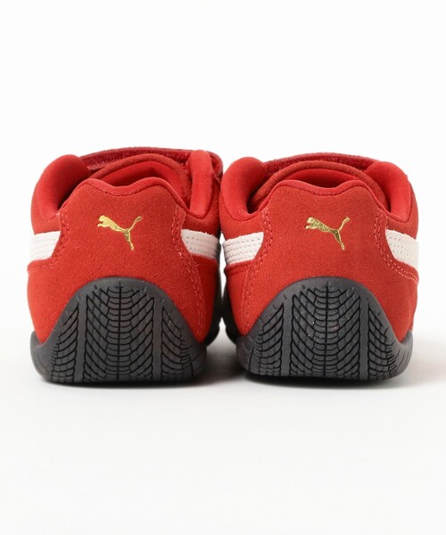 こども ビームス（コドモビームス）の「PUMA /キッズ スピードキャット オリジナルVプリスクール スニーカー （17～21cm）（スニーカー・キッズ・ブラウン/レッド/ブラック・17/18/20/21/19）」の6枚目の写真