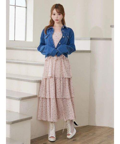 EATME（イートミー）の「コンパクトデニムジャケット（デニムジャケット・レディース・ブラック/ブルー・FREE）」の6枚目の写真