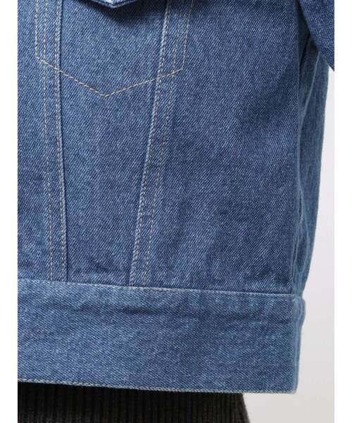 EATME（イートミー）の「コンパクトデニムジャケット（デニムジャケット・レディース・ブラック/ブルー・FREE）」の17枚目の写真