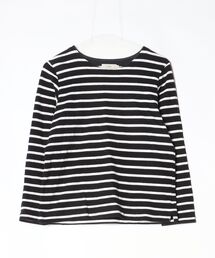 RINEN（リネン）の「ボーダー柄長袖カットソー（Tシャツ/カットソー）」