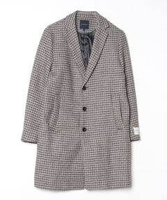 セール】SHIPS: MOON社製生地 ツイード ガンクラブチェック ジャケット