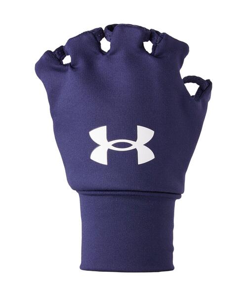 UNDER ARMOUR(アンダーアーマー)の「UAハンドウォーマー(バスケットボール/メンズ/レディース)(手袋・レディース・ダークネイビー・S-M/L-XL)」の1枚目の写真