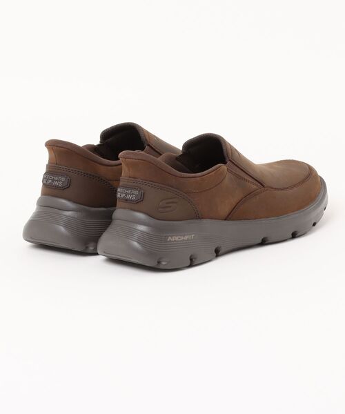 SKECHERS(スケッチャーズ)の「《SKECHERS》ARCH FIT GARZA - UMAR(スリッポン・メンズ・ブラック/ブラウン系・25.0cm/25.5cm/26.0cm/26.5cm/27.0cm/27.5cm/28.0cm)」の3枚目の写真