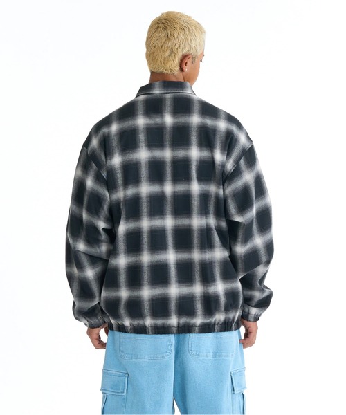 DC SHOES(ディーシーシューズ)の「DC SHOES メンズ 26 COACH JACKET コーチジャケット アウター 【2026年春夏モデル】/ドローコード付きドロップショルダーブルゾン(ブルゾン・メンズ・ブラック系その他/ブラック系その他2/ライトブルー/ブルー系その他/グレー系その他2・X-LARGE/LARGE)」の7枚目の写真