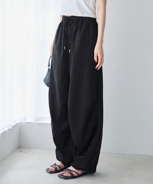 裾ドロストイージーワイドパンツ（その他パンツ）｜CHAN ME（チャンミ