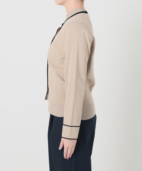 La TOTALITE（ラトータリテ）の「【洗える】ウォッシャブルコットン混アンサンブル（アンサンブル・レディース・ブラック/ベージュ/サックスブルー・FREE）」の20枚目の写真