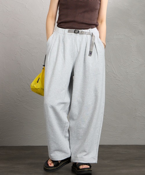Gramicci（グラミチ）の「[GRAMICCI/グラミチ] 別注 ワイドスウェットパンツ（スウェットパンツ・メンズ・アッシュグレー/ブラック/チャコール・L/M/S/XS）」の3枚目の写真