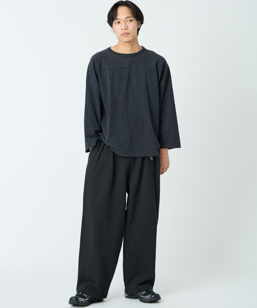 Gramicci（グラミチ）の「[GRAMICCI/グラミチ] 別注 ワイドスウェットパンツ（スウェットパンツ・メンズ・アッシュグレー/ブラック/チャコール・L/M/S/XS）」の16枚目の写真