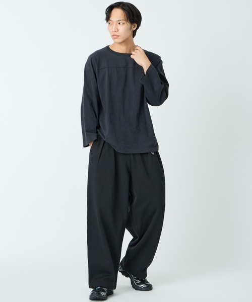 Gramicci（グラミチ）の「[GRAMICCI/グラミチ] 別注 ワイドスウェットパンツ（スウェットパンツ・メンズ・アッシュグレー/ブラック/チャコール・L/M/S/XS）」の22枚目の写真