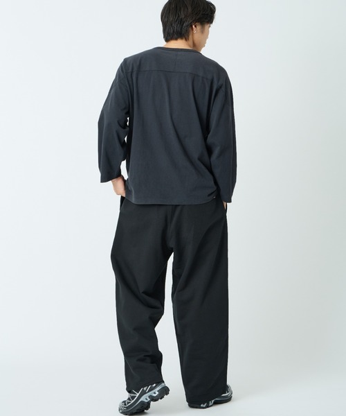 Gramicci（グラミチ）の「[GRAMICCI/グラミチ] 別注 ワイドスウェットパンツ（スウェットパンツ・メンズ・アッシュグレー/ブラック/チャコール・L/M/S/XS）」の14枚目の写真