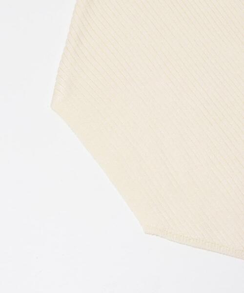 SENSE OF PLACE by URBAN RESEARCH(センスオブプレイスバイアーバンリサーチ)の「『洗濯可/防花粉』SKINProofアシメヘムボートネックセーター(ニット/セーター・レディース・ネイビー/チャコールグレー/ピンク/アイボリー・ONE)」の18枚目の写真