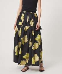 EMMEL REFINES | ＜EMMEL REFINES＞EM ビッグフラワー ギャザー フレアスカート(スカート)