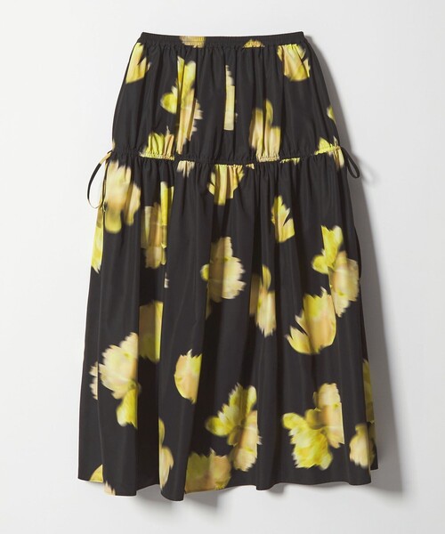 EMMEL REFINES（エメルリファインズ）の「＜EMMEL REFINES＞EM ビッグフラワー ギャザー フレアスカート（スカート・レディース・オフホワイト/ブラック・XS/S/M）」の14枚目の写真