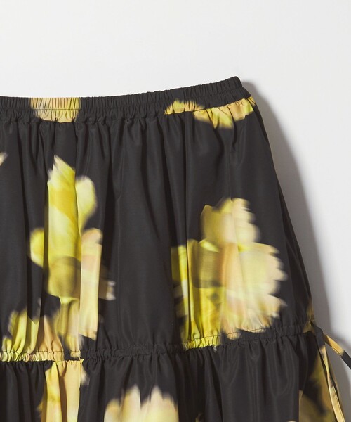 EMMEL REFINES（エメルリファインズ）の「＜EMMEL REFINES＞EM ビッグフラワー ギャザー フレアスカート（スカート・レディース・オフホワイト/ブラック・XS/S/M）」の16枚目の写真