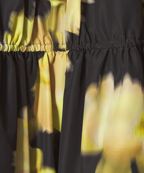 EMMEL REFINES（エメルリファインズ）の「＜EMMEL REFINES＞EM ビッグフラワー ギャザー フレアスカート（スカート・レディース・オフホワイト/ブラック・XS/S/M）」の20枚目の写真