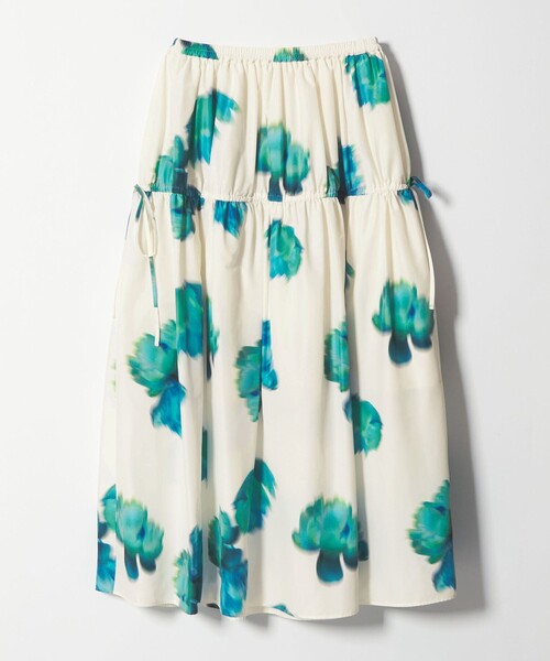 EMMEL REFINES（エメルリファインズ）の「＜EMMEL REFINES＞EM ビッグフラワー ギャザー フレアスカート（スカート・レディース・オフホワイト/ブラック・XS/S/M）」の21枚目の写真