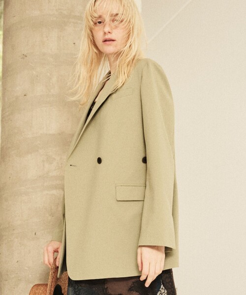 Rouge vif(ルージュヴィフ)の「デザインライトジャケット(テーラードジャケット・レディース・ネイビー/カーキ・36/38)」の12枚目の写真