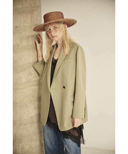 Rouge vif(ルージュヴィフ)の「デザインライトジャケット(テーラードジャケット・レディース・ネイビー/カーキ・36/38)」の16枚目の写真