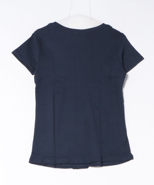 RCD(アールシーディー)の「コットンフライス半袖Tシャツ インナー(Tシャツ/カットソー・レディース・杢グレー/チャコールグレー/オフホワイト/ネイビー/ブラック・L/M/LL)」の6枚目の写真