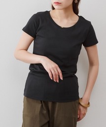 コットンフライス半袖Tシャツ インナー