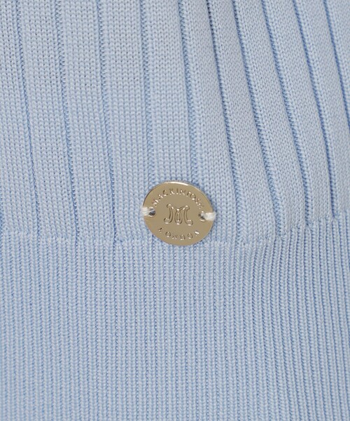 MACKINTOSH LONDON(マッキントッシュ ロンドン)の「【婦人画報4月号掲載】リブブロッキングニットプルオーバー(ニット/セーター・レディース・ブルー系その他2/ブラック/ホワイト系その他・40/38)」の7枚目の写真