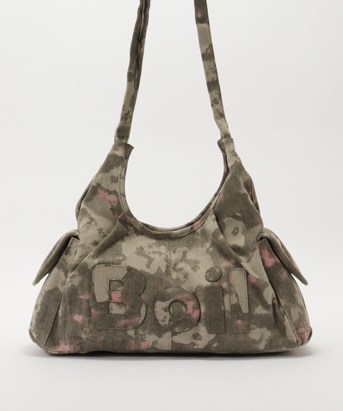 JOINT WORKS(ジョイントワークス)の「Boil Tale/ボイル テール MEGAN BAG (CAMO)(ショルダーバッグ・レディース・チャコールグレー・FREE)」の3枚目の写真