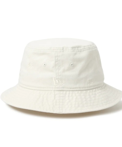 NEW ERA/ニューエラ ハット バケット01 Flower Embroidery サンディ