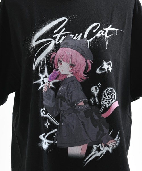 TRAVAS TOKYO（トラバス トウキョウ）の「TRAVAS TOKYO ×しゅがおコラボTEE/半袖Tシャツ（Tシャツ/カットソー・レディース・ホワイト/ブラック・FREE）」の16枚目の写真