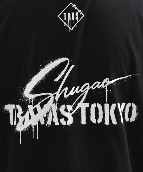 TRAVAS TOKYO（トラバス トウキョウ）の「TRAVAS TOKYO ×しゅがおコラボTEE/半袖Tシャツ（Tシャツ/カットソー・レディース・ホワイト/ブラック・FREE）」の18枚目の写真