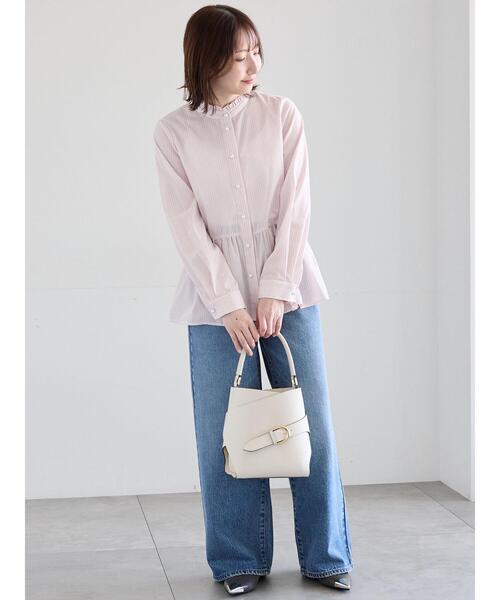 Te chichi(テチチ)の「【EDWIN別注】WIDE FIT DENIM《2026 spring catalog item》(その他パンツ・レディース・ネイビー/サックスブルー・S/M)」の7枚目の写真