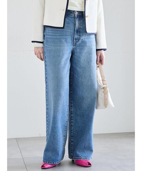 Te chichi(テチチ)の「【EDWIN別注】WIDE FIT DENIM《2026 spring catalog item》(その他パンツ・レディース・ネイビー/サックスブルー・S/M)」の11枚目の写真