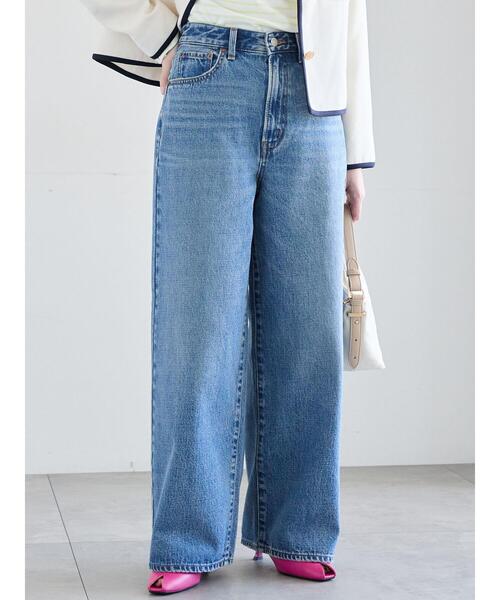 Te chichi(テチチ)の「【EDWIN別注】WIDE FIT DENIM《2026 spring catalog item》(その他パンツ・レディース・ネイビー/サックスブルー・S/M)」の12枚目の写真
