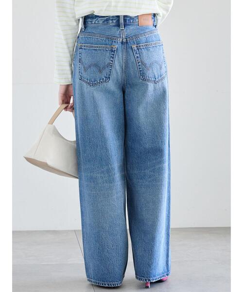 Te chichi(テチチ)の「【EDWIN別注】WIDE FIT DENIM《2026 spring catalog item》(その他パンツ・レディース・ネイビー/サックスブルー・S/M)」の13枚目の写真