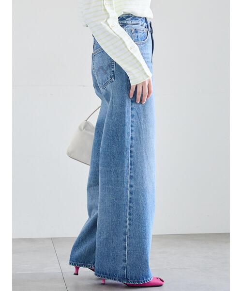 Te chichi(テチチ)の「【EDWIN別注】WIDE FIT DENIM《2026 spring catalog item》(その他パンツ・レディース・ネイビー/サックスブルー・S/M)」の14枚目の写真