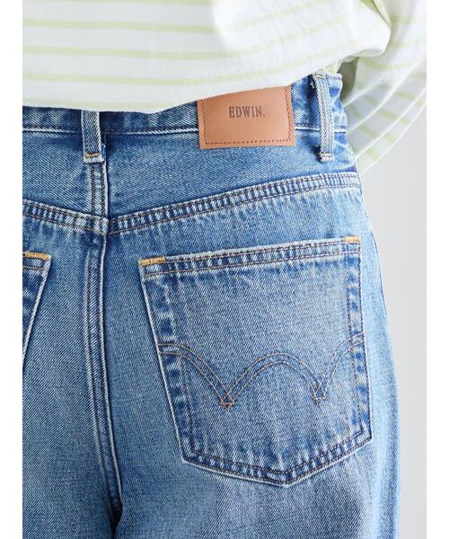 Te chichi(テチチ)の「【EDWIN別注】WIDE FIT DENIM《2026 spring catalog item》(その他パンツ・レディース・ネイビー/サックスブルー・S/M)」の16枚目の写真