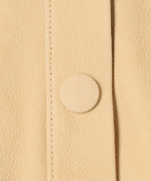 IENA LA BOUCLE（イエナラブークル）の「IENA LA BOUCLE GOATLEATHER HOODIEブルゾン（その他アウター・レディース・ナチュラル・FREE）」の19枚目の写真