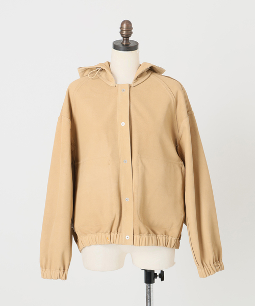 IENA LA BOUCLE（イエナラブークル）の「IENA LA BOUCLE GOATLEATHER HOODIEブルゾン（その他アウター・レディース・ナチュラル・FREE）」の21枚目の写真