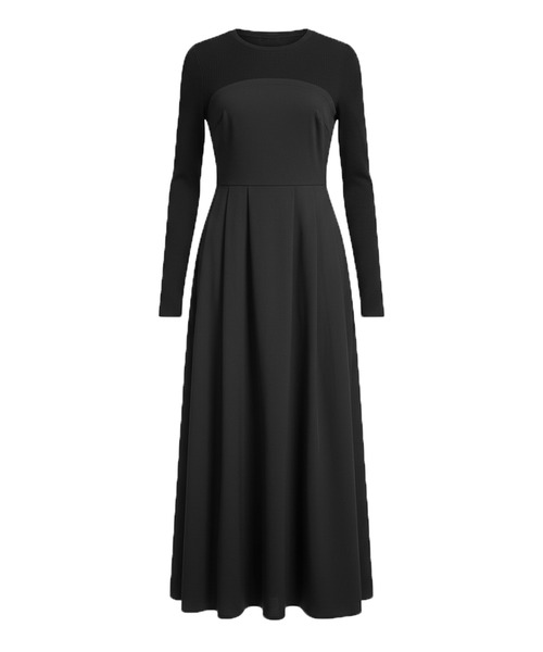 coca（coca）（コカ）の「ドッキングワンピース（ワンピース・レディース・ブラック・L/M）」の14枚目の写真